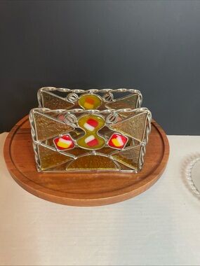 Stained Glass Look Napkin / Mail Holder